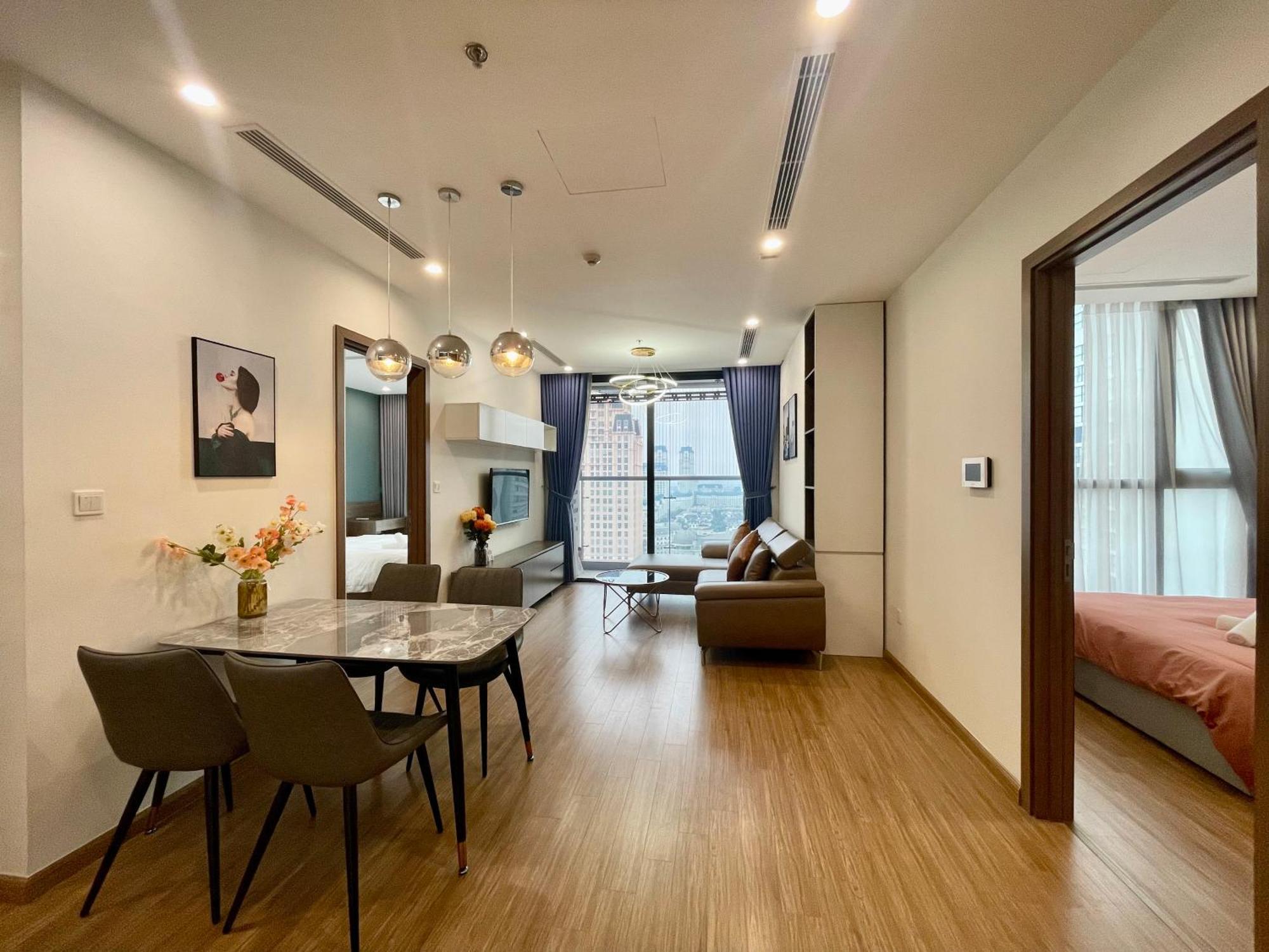 האנוי Luxury Apartment Vinhomes Skylake 5Min To Keangnam חדר תמונה